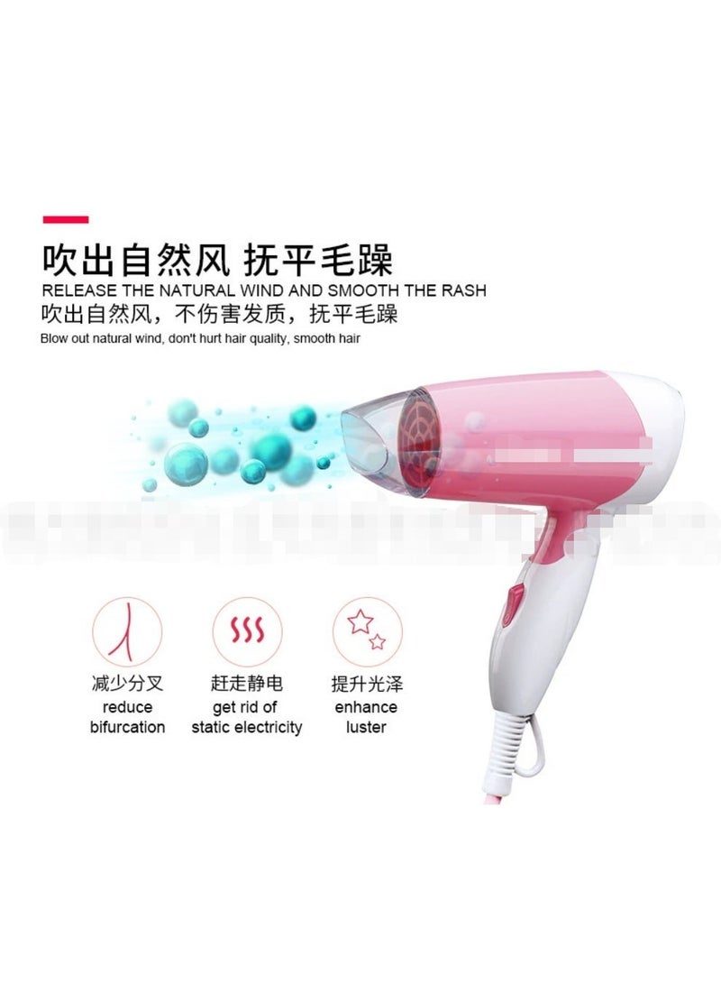 Portable Foldable Hair Dryer, Ideal for all Types of Hairs, both for Travel & Home - Image 3