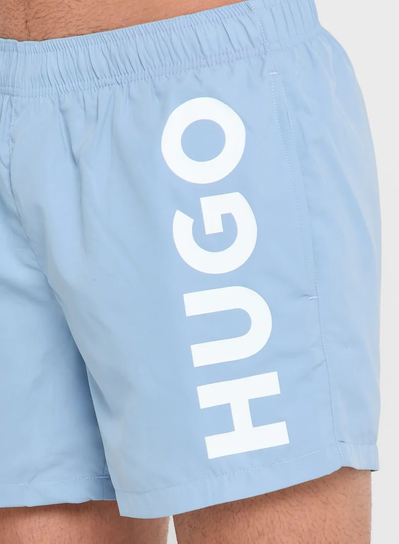 HUGO Logo Swim Shorts