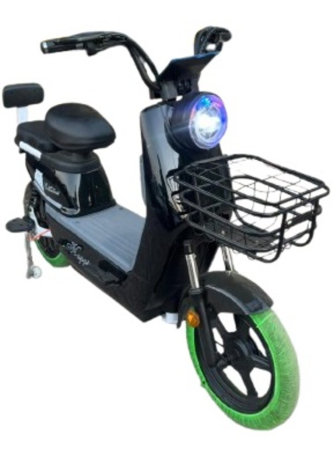 سكوتر كهربائي سبيد فولت 500 وات (عداد ديجيتال - 3 مستويات سرعة - مدى 45 كيلومتر - فرامل أمامي وخلفي - اذار ضد السرقة) - Image 1