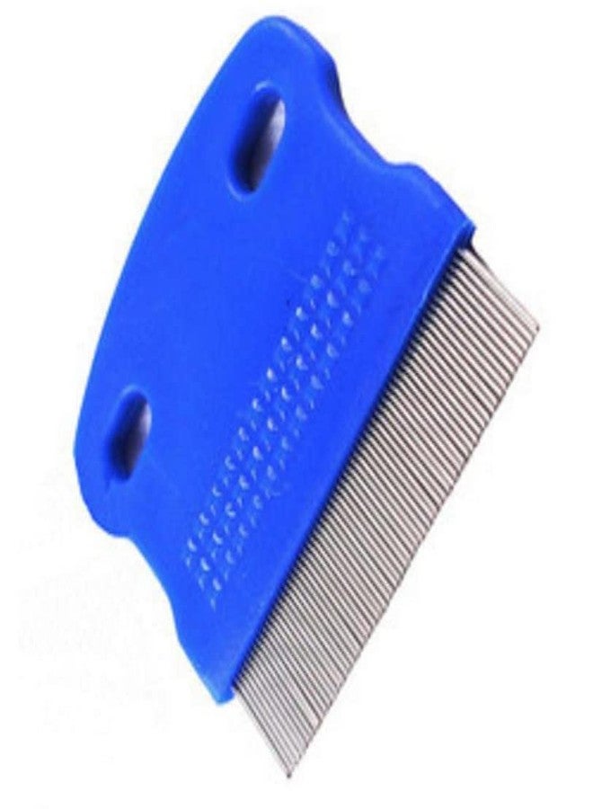 MauSong Lice Hair Comb Brushes Fine Egg Dust Nit Free Removal Stainless Steel Hair Accessories（Blue） - Image 5