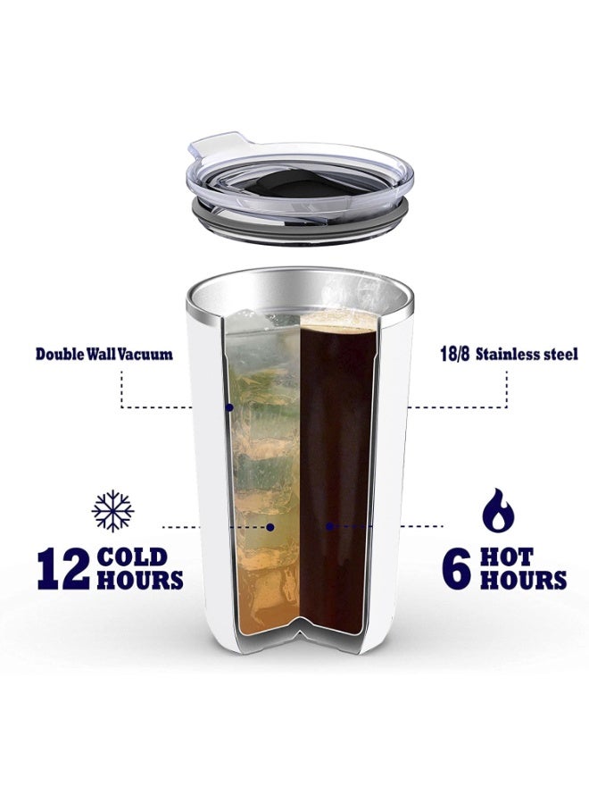 IDEUS Portable Car Tumbler (20oz, 600ml) with 304 Stainless Steel Insulated Cup for Outdoor Use - Image 4