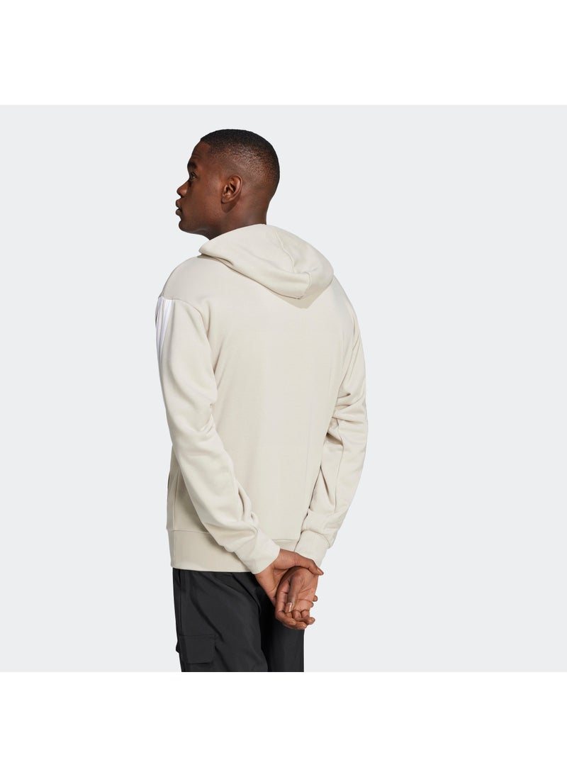 Adidas Essentials 3 Stripes French Terry Hoodie  - Image 2