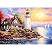 Edsjegn 500 Piece Puzzle for AdultsLighthouse Recycled Cardboar Jigsaw Puzzles 500 Pieces Challenging Family Activity Great Gift Idea for Family Friends Difficult Puzzles Size 205X 15 inches - Image 2