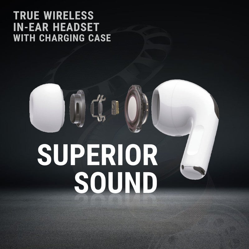 Unix سماعات أذن بلوتوث UNIX Z33 Airbuds Pro 5 TWS مع ENC، تصل إلى 42 ساعة من وقت التشغيل، صوت جهير غني، اقتران تلقائي وصوت واضح - Image 4