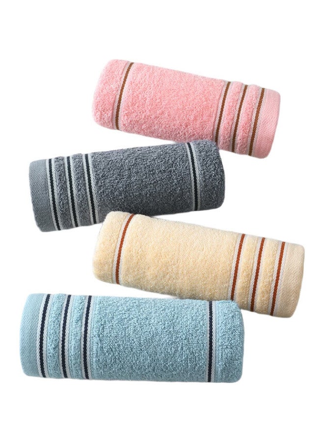 Grace Towels, Pure Cotton, Highly Absorbent, 10-Pack, Xinjiang Long-Staple Cotton, Grade A, All-Cotton, Comfortable, For Home Use, Face Towels, 80G/Piece - Image 1