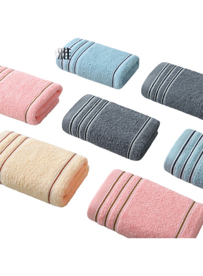Grace Towels, Pure Cotton, Highly Absorbent, 10-Pack, Xinjiang Long-Staple Cotton, Grade A, All-Cotton, Comfortable, For Home Use, Face Towels, 80G/Piece - Image 3