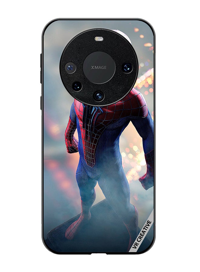 VR CREATIVE Protective Case Cover For Huawei Mate 60 Spiderman Design Multicolour - Image 1