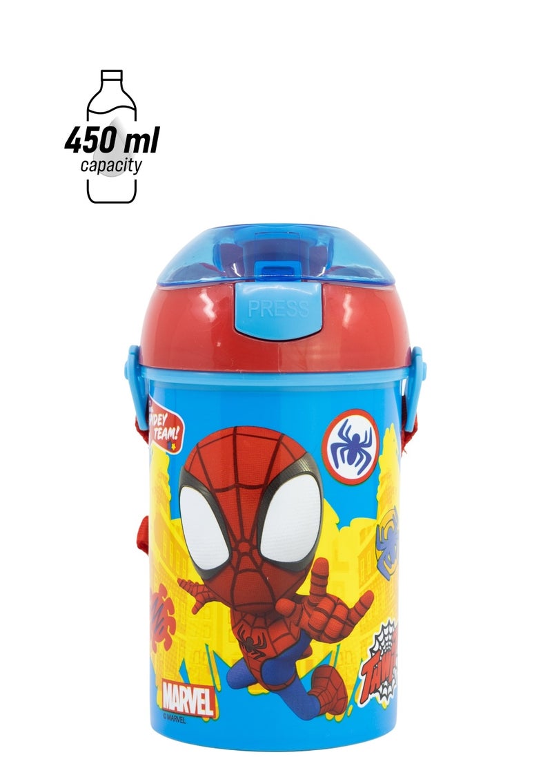 STOR STOR POP UP CANTEEN 450 ML SPIDEY AND FRIENDS ACKM  - Image 1