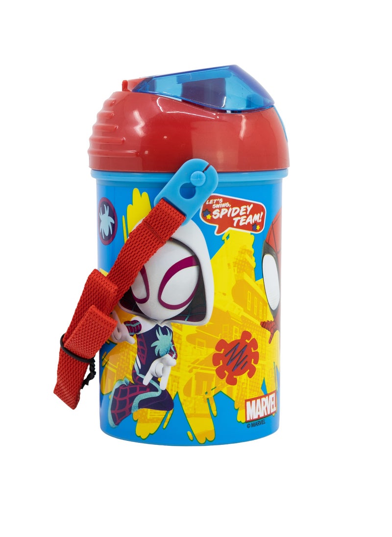 STOR - STOR POP UP CANTEEN 450 ML SPIDEY AND FRIENDS ACKM - Image 1