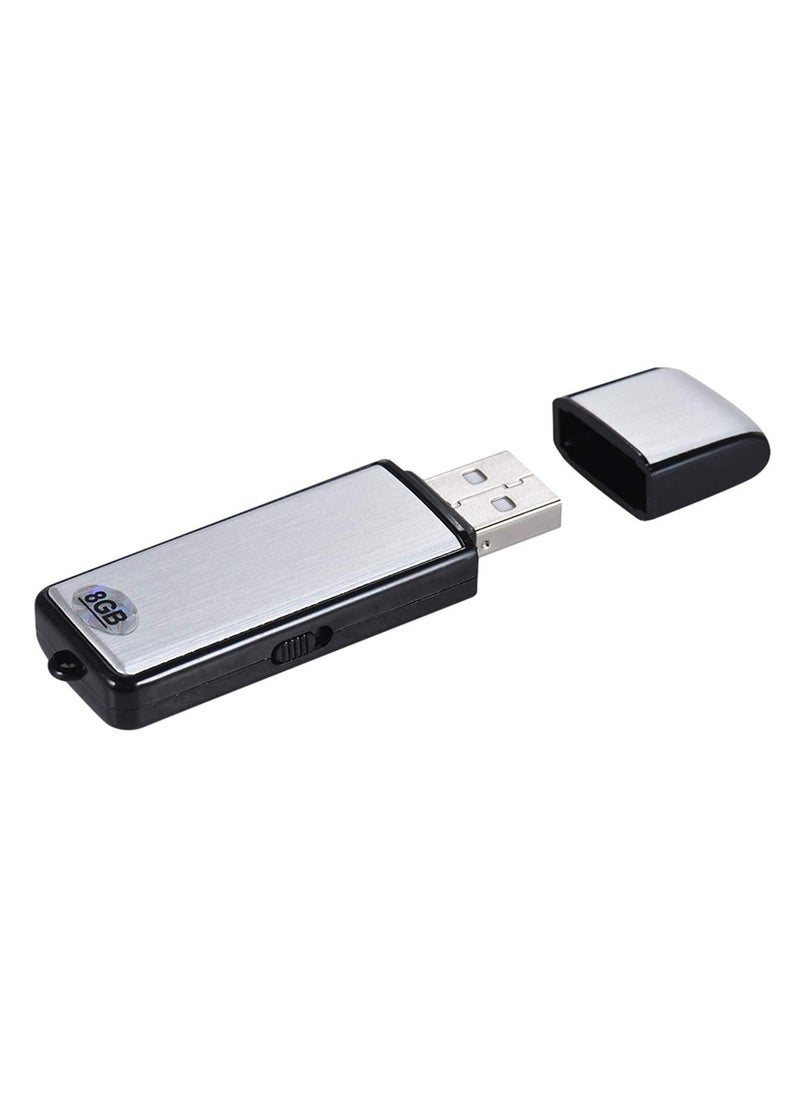 8GB Rechargeable Mini U Disk MP3 USB Voice Recorder Dictaphone  - Image 3