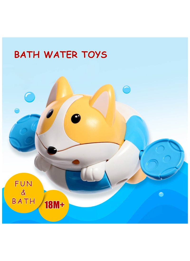 Generic - Bath Toy Swimming Rabbit Wind Up Water Floating Toys Bathtub Water Spray Toys For Kids Children Boys Girls Toddlers - Image 1