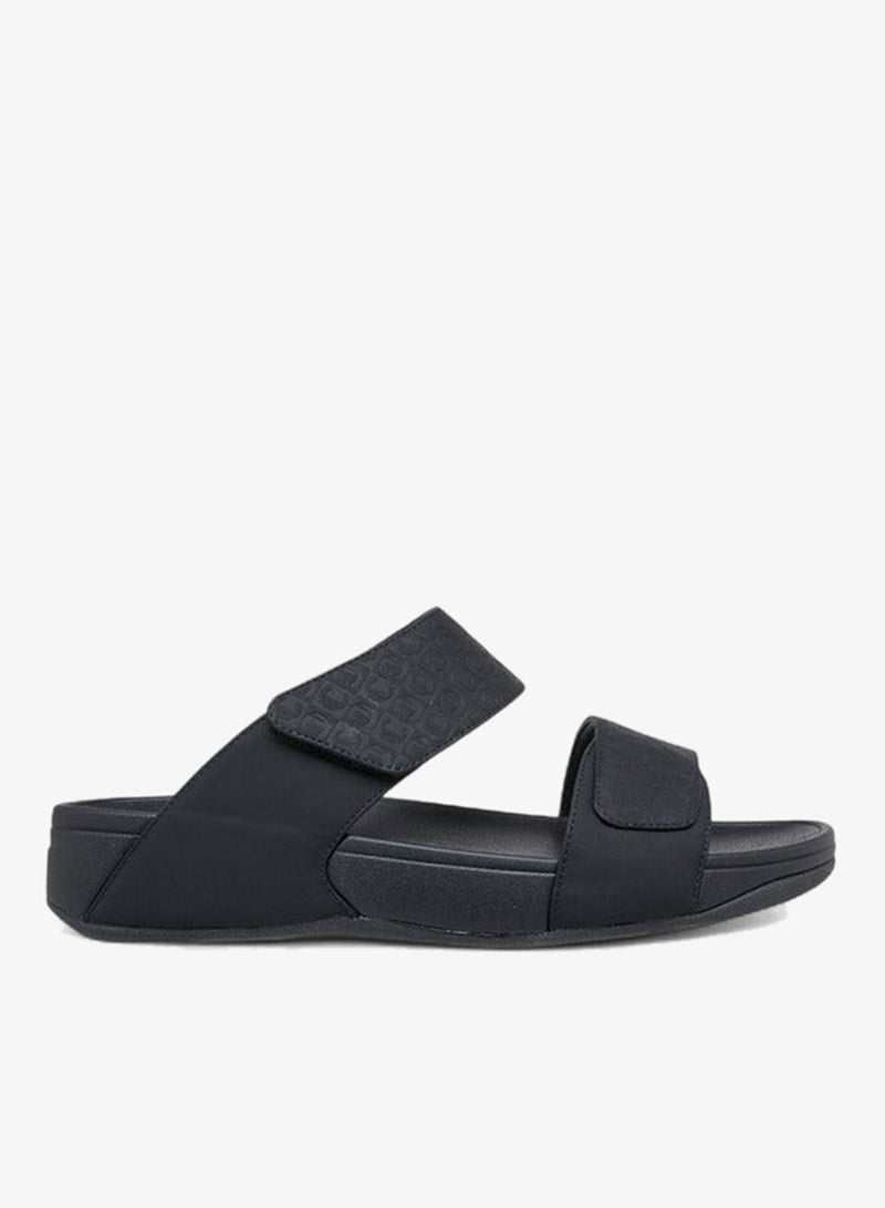Le Confort Men Logo Embossed Slip-On Comfort Sandals - Image 1