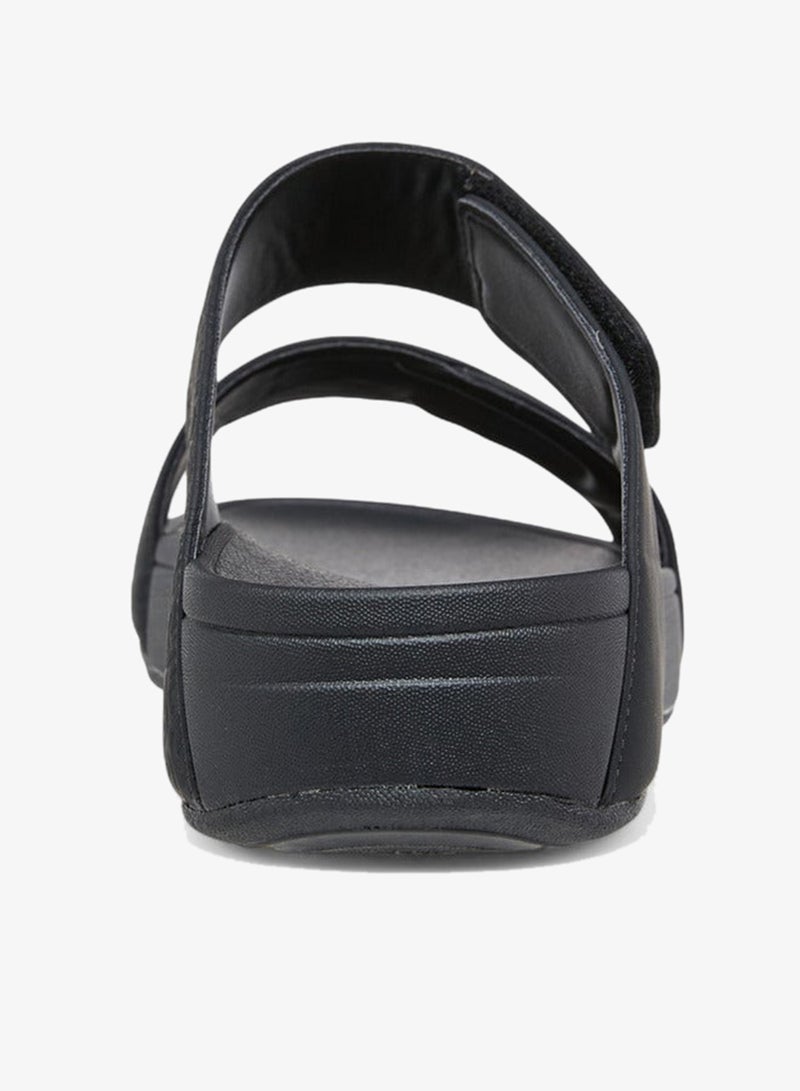 Le Confort Men Logo Embossed Slip-On Comfort Sandals - Image 4