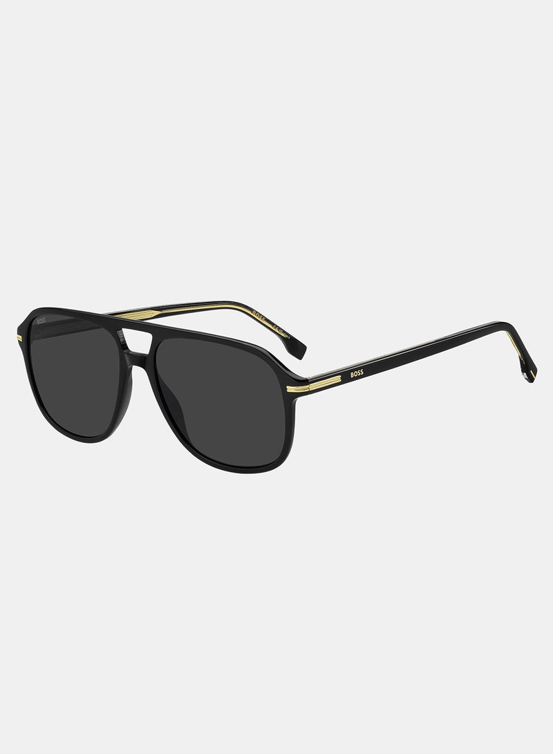 BOSS Men Square Sunglasses 57 BOSS 1751/S - Image 1