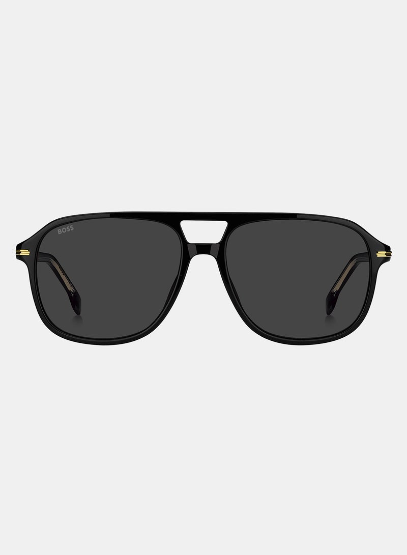 BOSS Men Square Sunglasses 57 BOSS 1751/S - Image 3