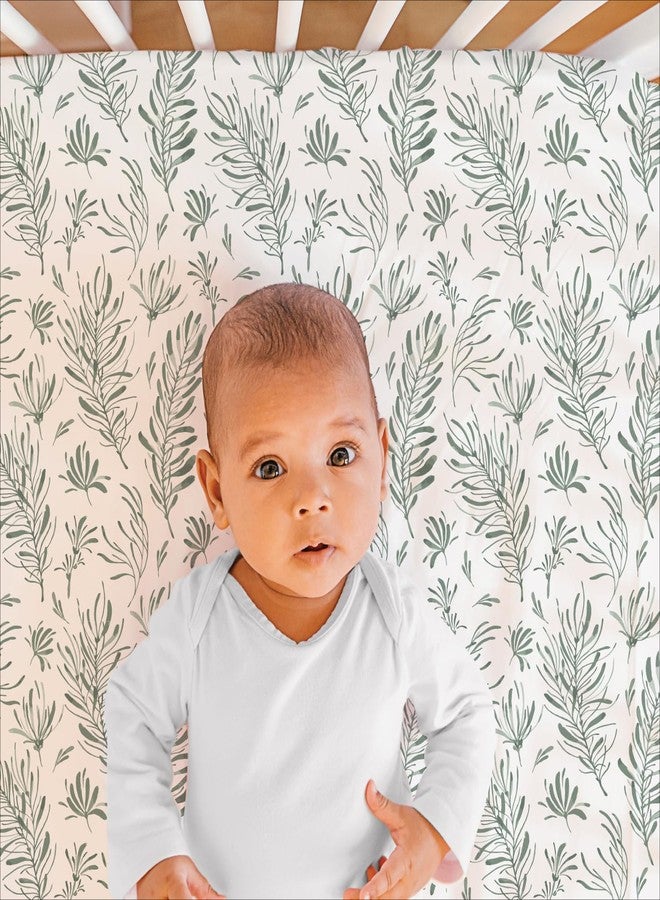 The Peanut Shell The Peanutshell 3 Piece Baby Crib Bedding Set for Boys & Girls - Newborn, Infant & Toddler Nursery Bed Set Decor with Fitted Crib Sheet, Dust Ruffle, Comforter - Image 3