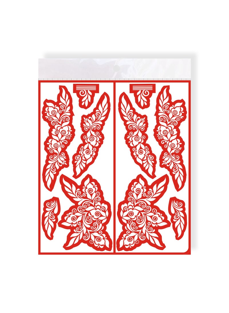 Generic MAJARAT HENNA DESIGN STICKER FOR ADULTS /  MEDIUM- MJ 228  - Image 1