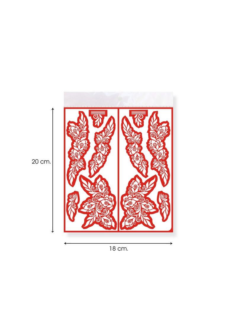 Generic MAJARAT HENNA DESIGN STICKER FOR ADULTS /  MEDIUM- MJ 228  - Image 3