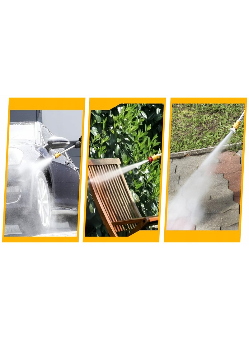 Luxoraq 68V Portable High Pressure Electric Washer Gun – Powerful Car Washing Machine for Home and Outdoor Use  - Image 2