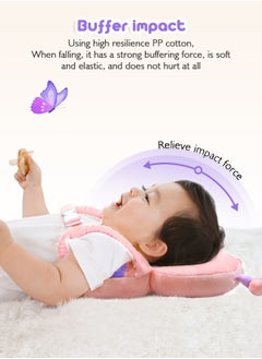URbazaar Baby Anti Falling Pillow Head Protector Cushion Backpack,Toddler Baby Walking Head Protection Safety Pads, Adjustable Infant Cushion Backpack for Baby Walkers, Age 5-26 Month  - Image 3
