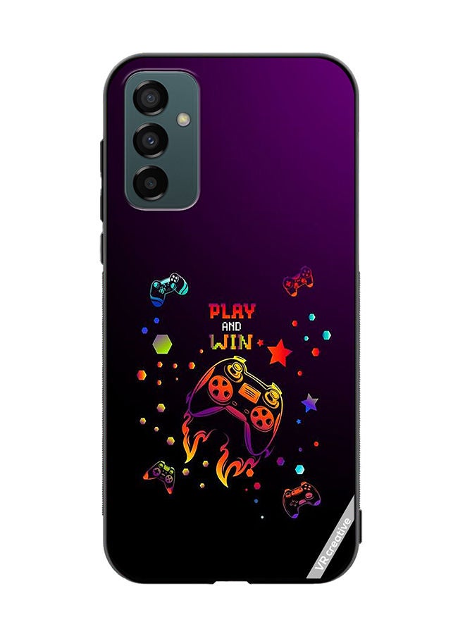 VR CREATIVE Protective Case Cover For Samsung Galaxy M23 Play And Win Design Multicolour - Image 1