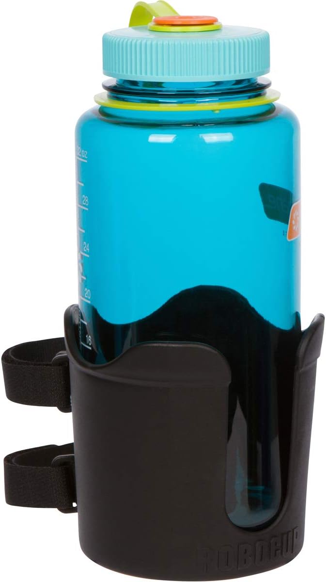 ROBOCUP Plus, (Black), Add-On Accessory XL Extension Cup Holder, Larger Drink Capacity, Perfect for Boats, Golf Carts, Walkers, Wheelchairs and Work. Made in USA (Includes 1) - Image 2