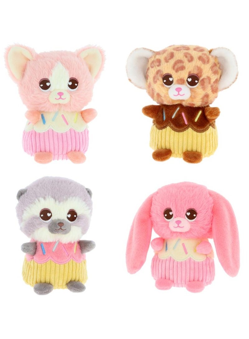 Keel Toys Motsu Novelty Cupcakes 16cm Assorted 1 Piece (Style & Color May Vary) | Collectable Plush Toy | Soft Toy | Gift for Kids and Adults - Image 1