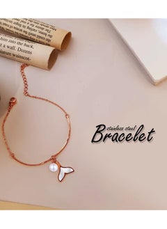AIWANTO Alissa Bracelet With Fishtail Pearl Design  - Image 3