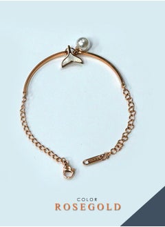 AIWANTO Alissa Bracelet With Fishtail Pearl Design  - Image 4