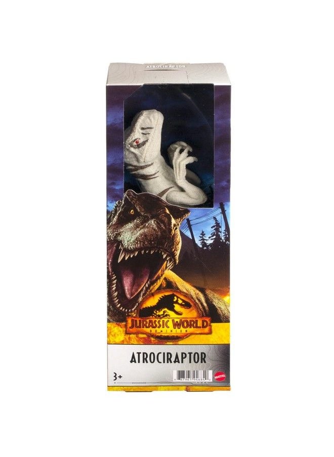 JURASSIC WORLD شخصية دومينيون أتروسيرابتور على شكل ديناصور مقاس 12 بوصة  - Image 3