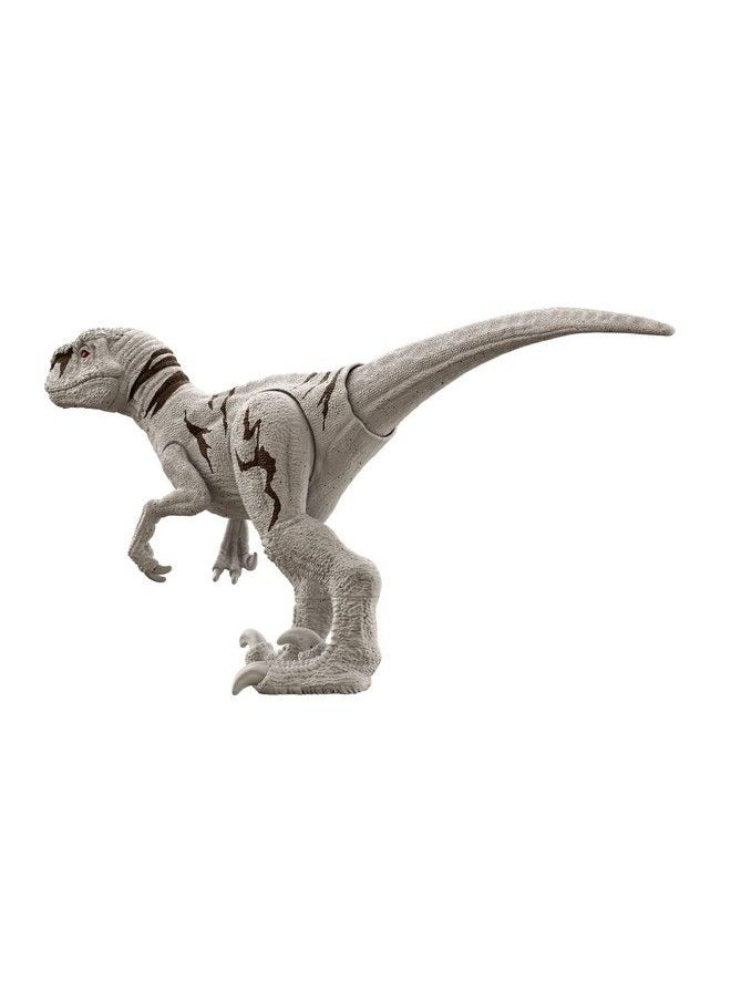JURASSIC WORLD شخصية دومينيون أتروسيرابتور على شكل ديناصور مقاس 12 بوصة  - Image 5