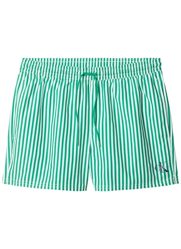 CALVIN KLEIN  Drawstring Swim Shorts for Men | Best Price UAE