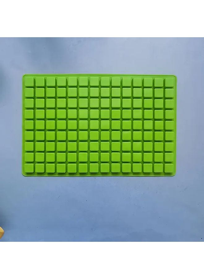 Blue Silicone Baking Mold 126 Cavity Nonstick Cookie Chocolate Cake Mold - Image 2