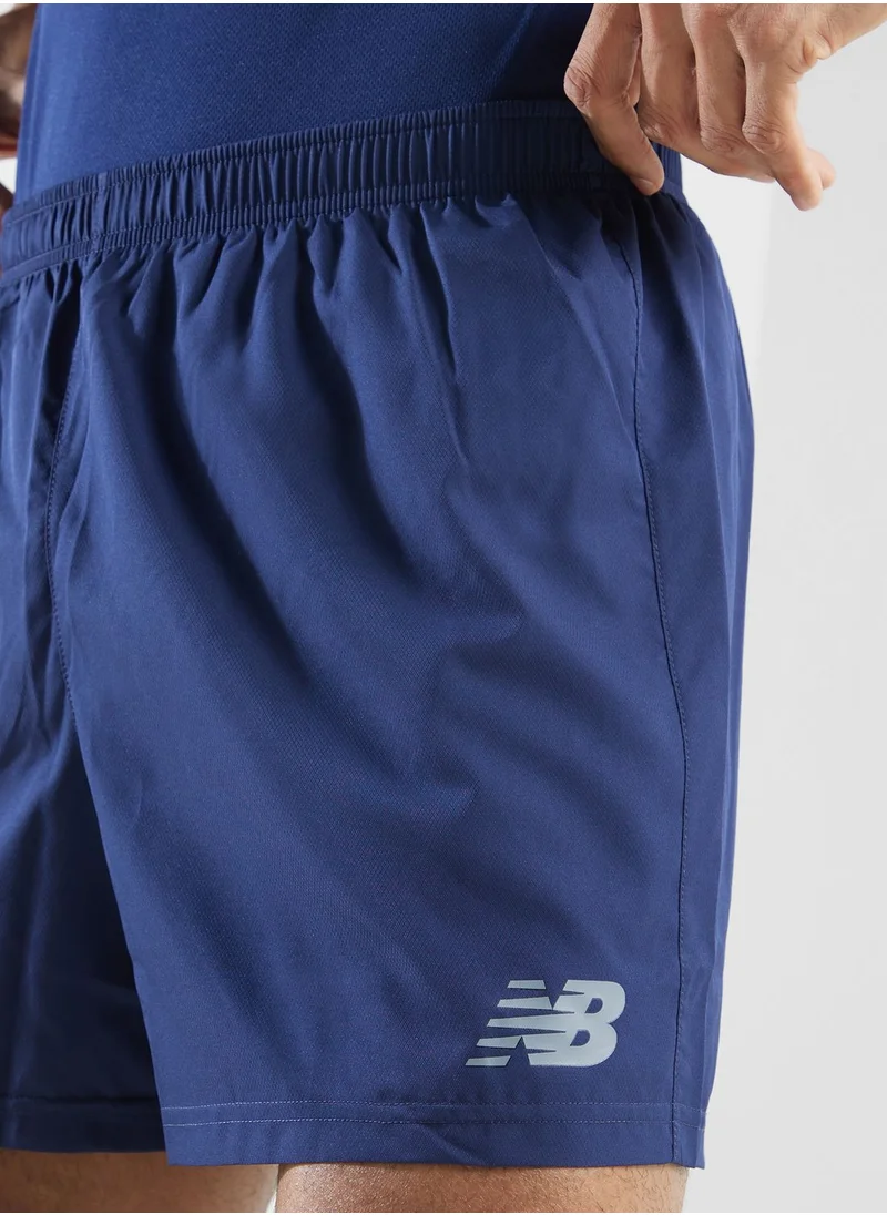 New Balance 5" Logo Shorts