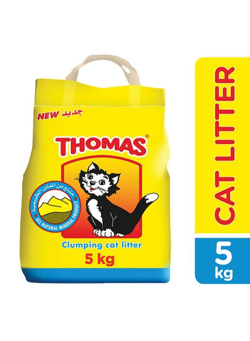 Thomas Clumping Cat Litter 5kg - Image 1