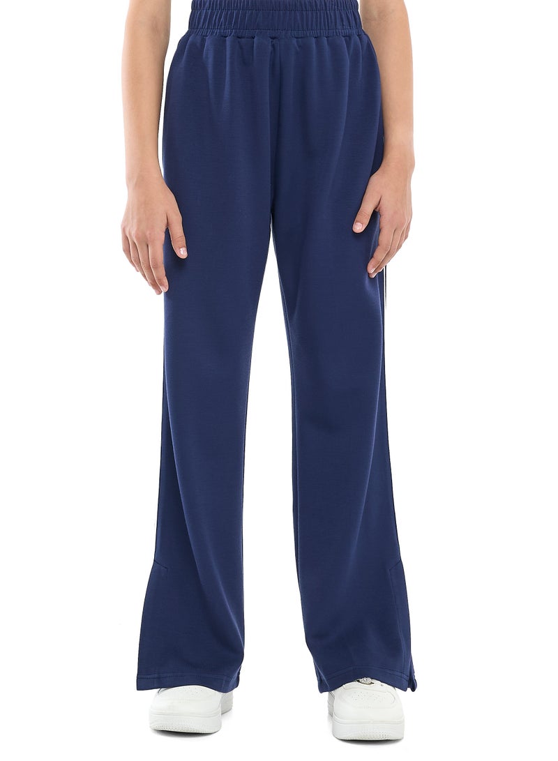 فكتور اند جين طقم استرخاء أزرق داكن للبنات - قطعتين مطاطي - Image 4