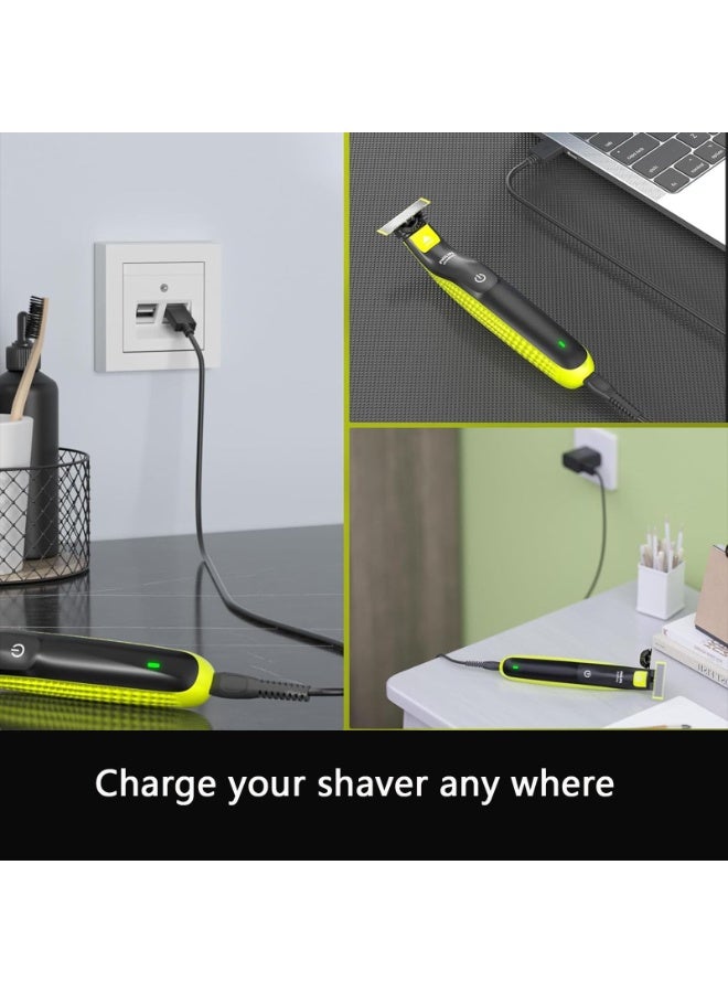 Chabeia 5V Charger Cord for Philips Norelco One Blade QP2724, QP2834, MG5910, MG7910, MG9510,MG9520,X5006,PQ888 PQ889 Charger Cable OneBlade 1.64ft 1PCS - Image 4