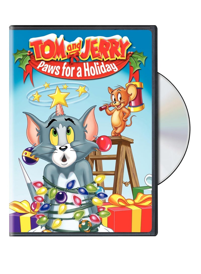 TOM & JERRY - PAWS FOR A HOLIDAY-ORG-DVD