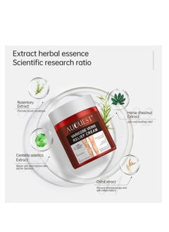 AuQuest Advanced Varicose & Spider  Veins Relief Cream 80g  - Image 3