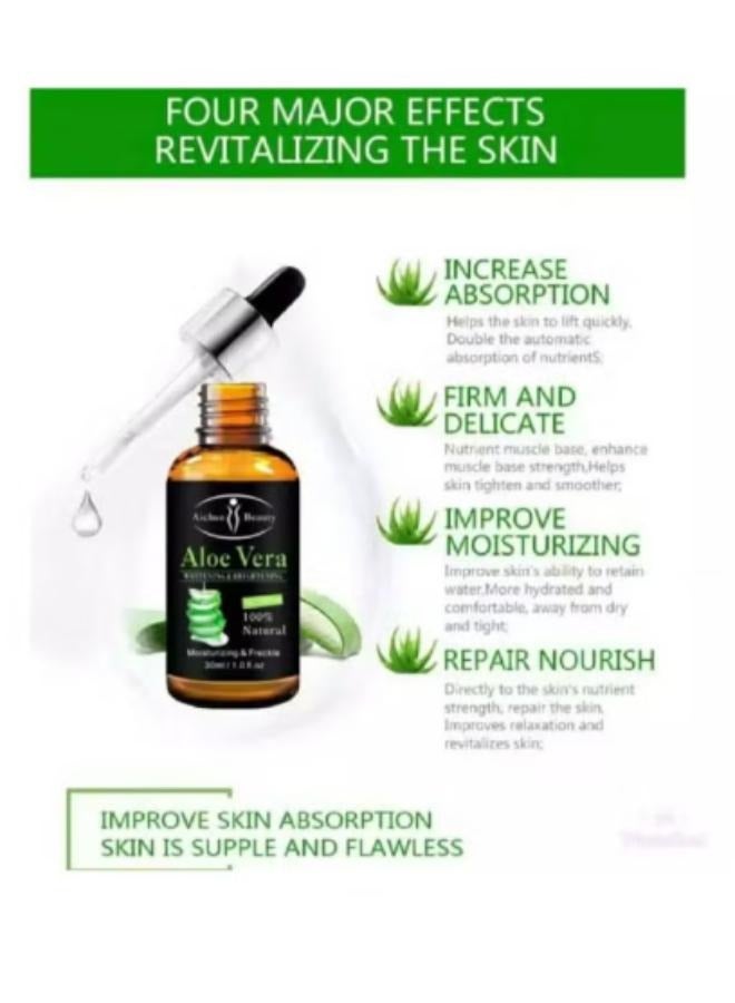 AICHUN Aloe Vera Whitening And Brightening Facial Serum 30ml - Image 3