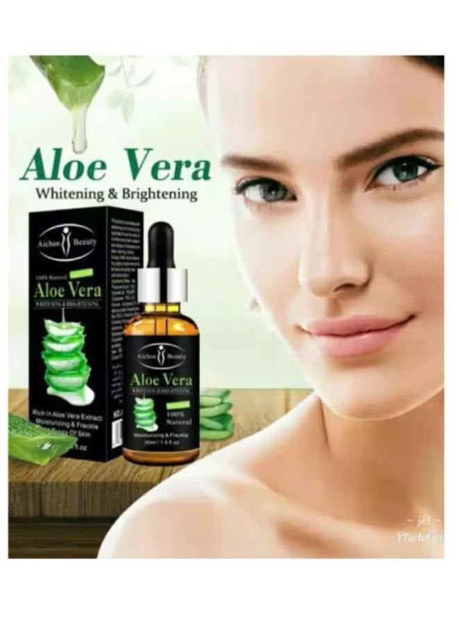 AICHUN Aloe Vera Whitening And Brightening Facial Serum 30ml - Image 4