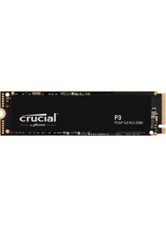 ماركة غير محددة محرك أقراص صلبة داخلي Crucial P3 سعة 1 تيرابايت PCIe Gen 3.0 NVMe 