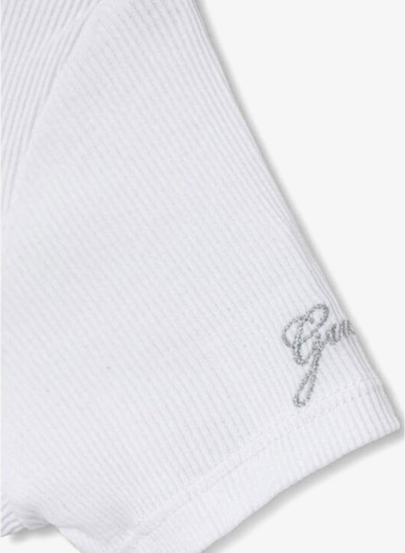 GUESS Infant Crew Neck T-Shirt  And Skirt Set - Image 4