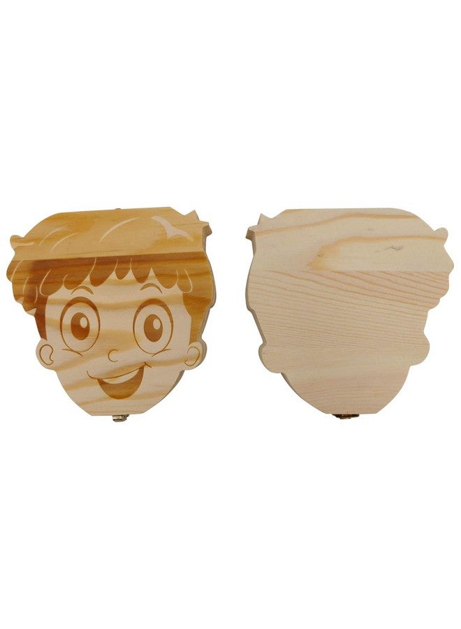 PAMBO Baby Tooth Fairy Keepsake Box First Teeth And Curl Keepsake Box | Tooth Boxes Saver & Holders For Lost Teeth Kidsboys - Image 4