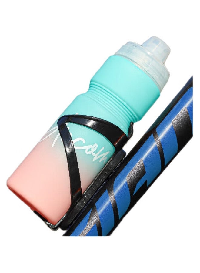 JD.com Jd Jingzao Cycling Water Bottle For Mountain And Road Bikes, Sports Water Cup, Cycling Equipment, Blue And Pink Gradient, 750Ml - Image 1