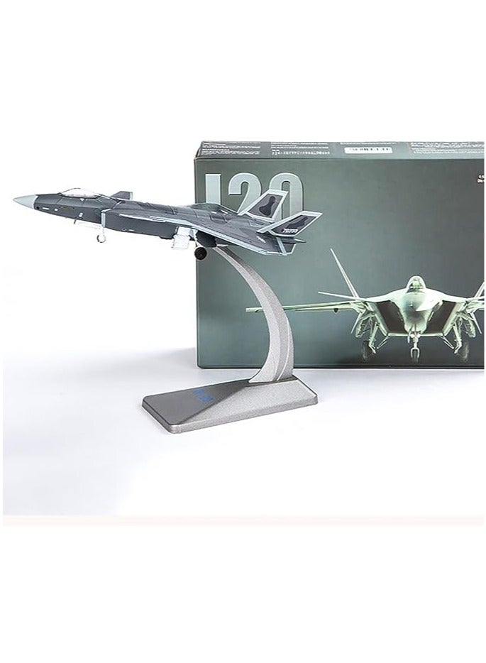 general 1: 144 J-20 stealth fighter model jet aircraft model fighter alloy aviation ornament collection model display model casting model aircraft collection ornament - Image 1