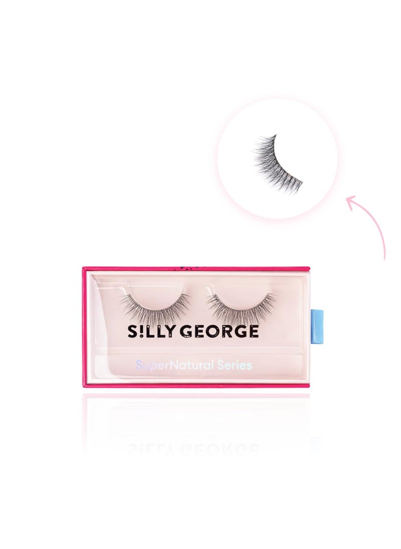 Silly George Silly George SuperNatural Lash | Clear and Flexible Band, Natural Look, Comfortable, Lightweight (Astra) 