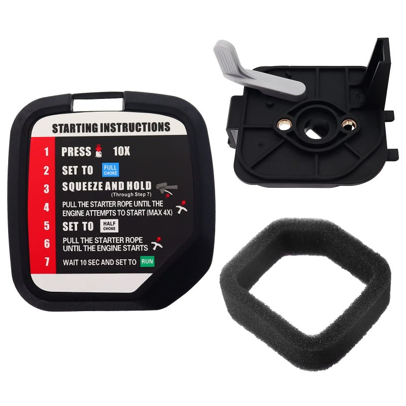 TPCABPART Air Filter Cover Air Filter Airbox Base wChoke Lever for UT33600B UT33650B 205040001 - Image 3