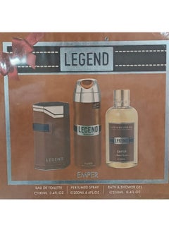 Legend Legend perfume, deodorant and cream set for men from Emper 