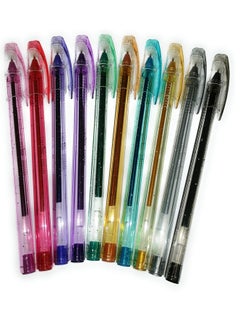 UNIMAX Unimax Glitter Gel Ink Pen 1.0mm 10pcs  - Image 3